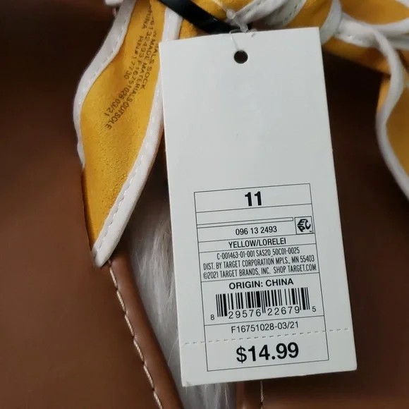 Shade & Shore "Lorelei" Sandals Sz 11 NWT - Picture 5 of 6